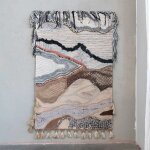 Hand-Woven Cotton Blend Wall Hanging Decor - Image 2