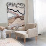 Hand-Woven Cotton Blend Wall Hanging Decor - Image 3