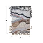 Hand-Woven Cotton Blend Wall Hanging Decor - Image 5