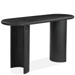 Contemporary Rounded Edge Sofa Table