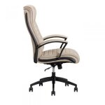 Atli Leather 360-Degree Swivel Desk Chair - Image 3