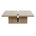 Modern Slit Square Cocktail Table - Image 5
