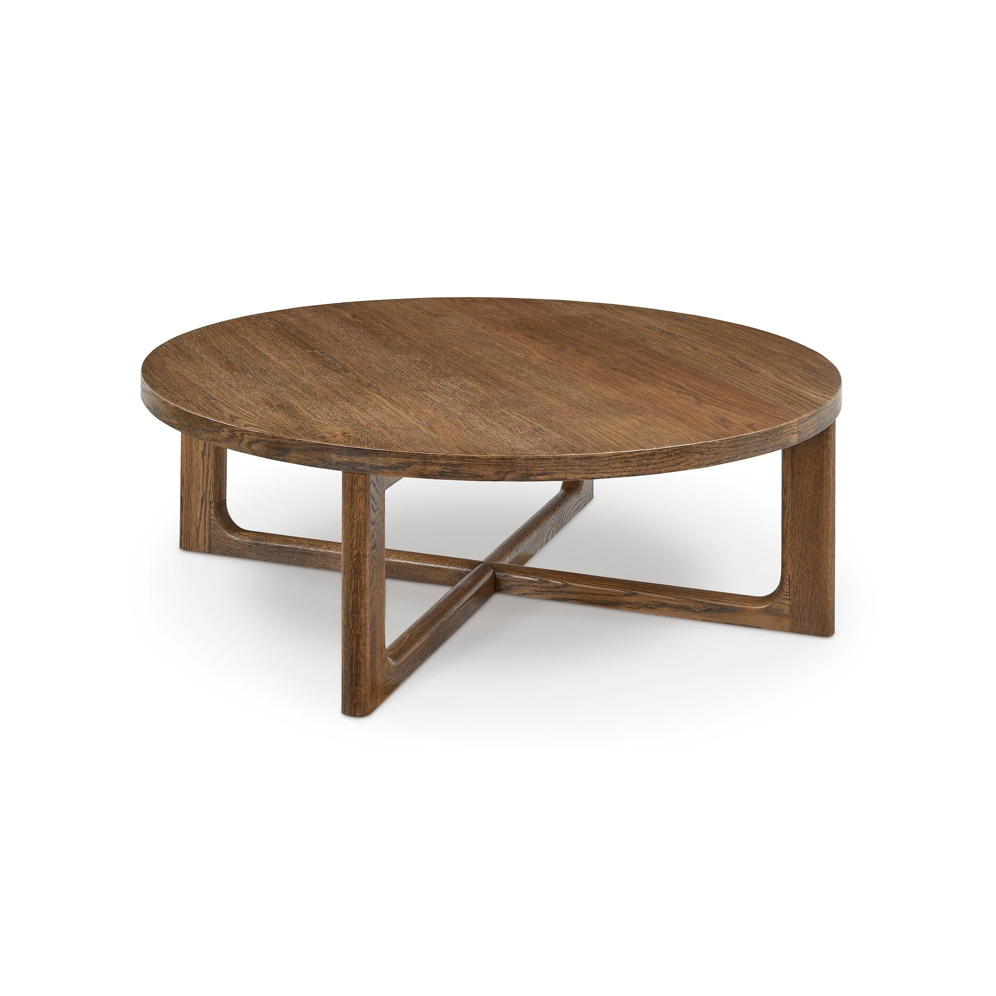 Mid-Century Modern Round 48" Cocktail Table