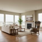 Traditional Wingback Accent Chair with Nailhead Trim - Image 7
