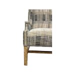 Traditional Wingback Accent Chair with Nailhead Trim - Image 6