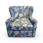 Casimere Swivel Glider Accent Chair - Image 3
