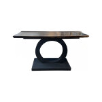 Petrified Wood Sculptural Shape Console Table - Image 2