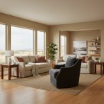 Kory Swivel Glider Accent Chair - Image 5