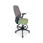 Rivo Mesh Back Desk Chair with Arms - Image 2