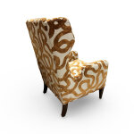 Rue Wingback Accent Chair - Image 2