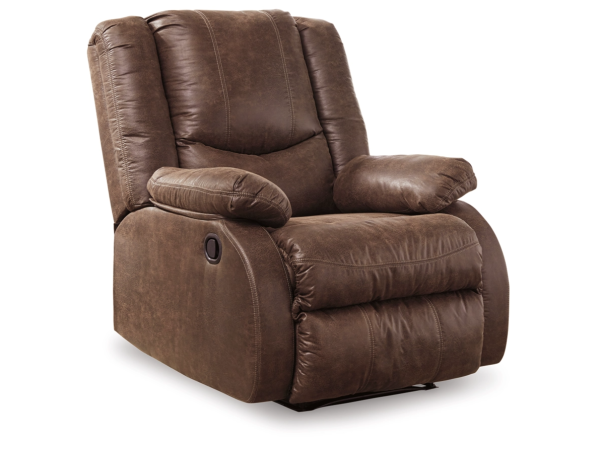 Faux Leather Casual Manual Recliner