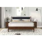 Modern 2-Drawer Nightstand with Felt-Lined Top Drawer - Image 8