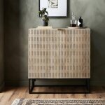 Kelby 2-Door Modern Bar Cabinet - Image 9