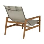Coastal Teak Outdoor Sling Accent Chair - Image 5