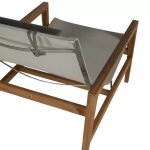 Coastal Teak Outdoor Sling Accent Chair - Image 7