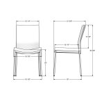 Osten Modern Dining Side Chair - Image 6
