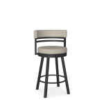 Ronny Modern Low-Back Swivel Stool
