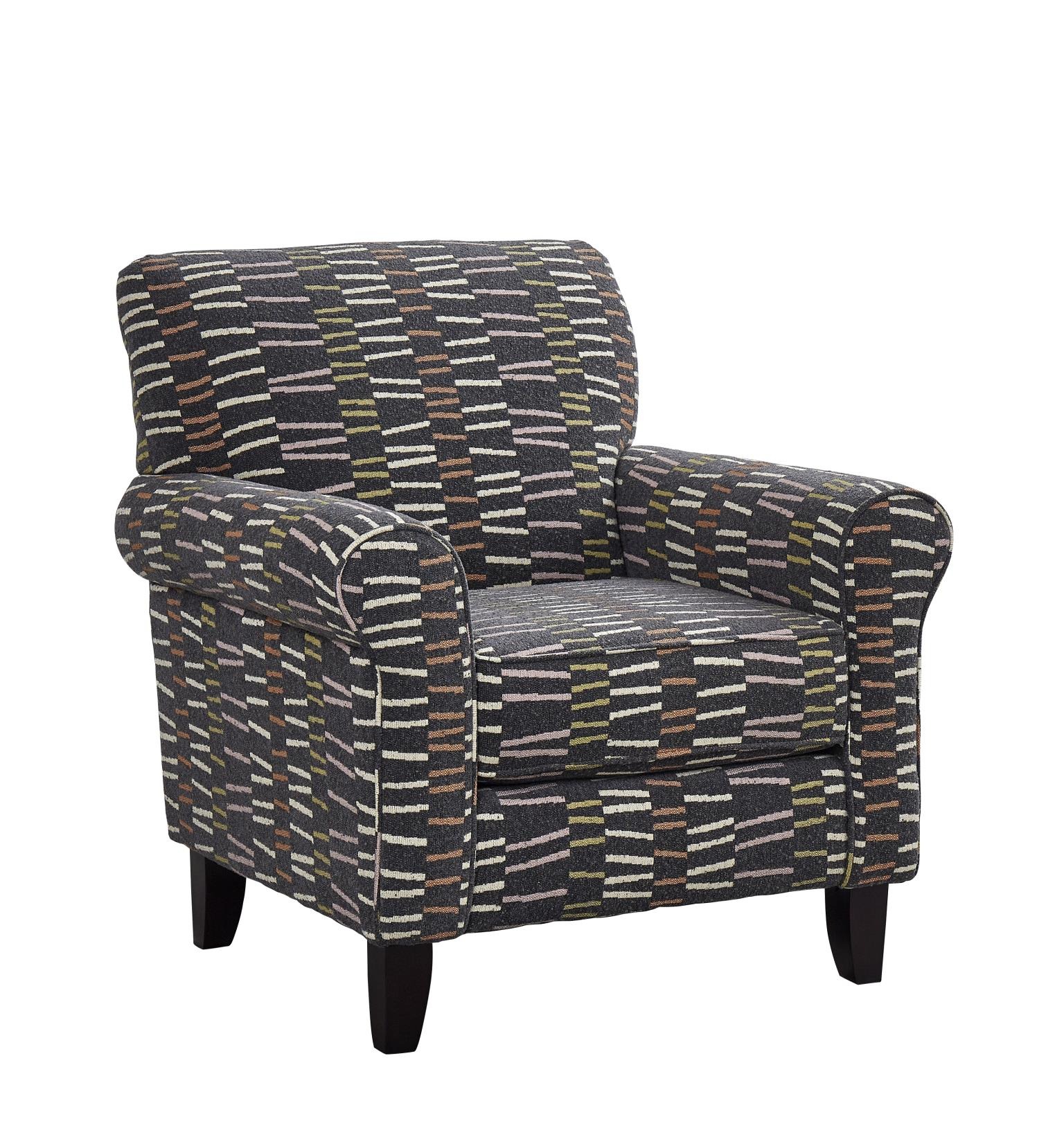 512 AVENTLY RETRO.tif Avently Rolled Arm Accent Chair - Image 1
