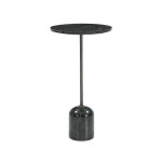 Cyllene Dark Marble Accent Table