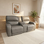 Farruca Dual Reclining Loveseat with Power Adjustable Headrest - Image 6