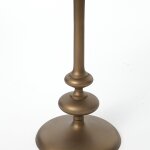 Brass Matchstick Pedestal Table - Image 2