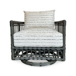 Newport Patio Swivel Barrel Chair - Image 2