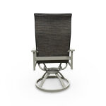 Elements Sling High Back Swivel Rocker Patio Chair - Image 5