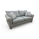 Casual Roll Arm Full Sleeper Sofa