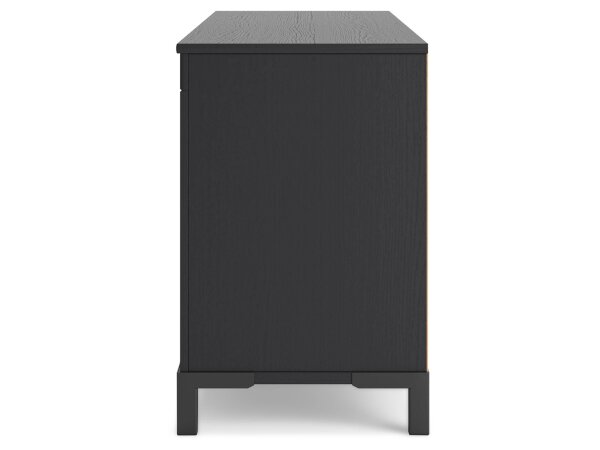 Cayman 60" Modern TV Stand with Electric Fireplace with LED Lighting - Image 8