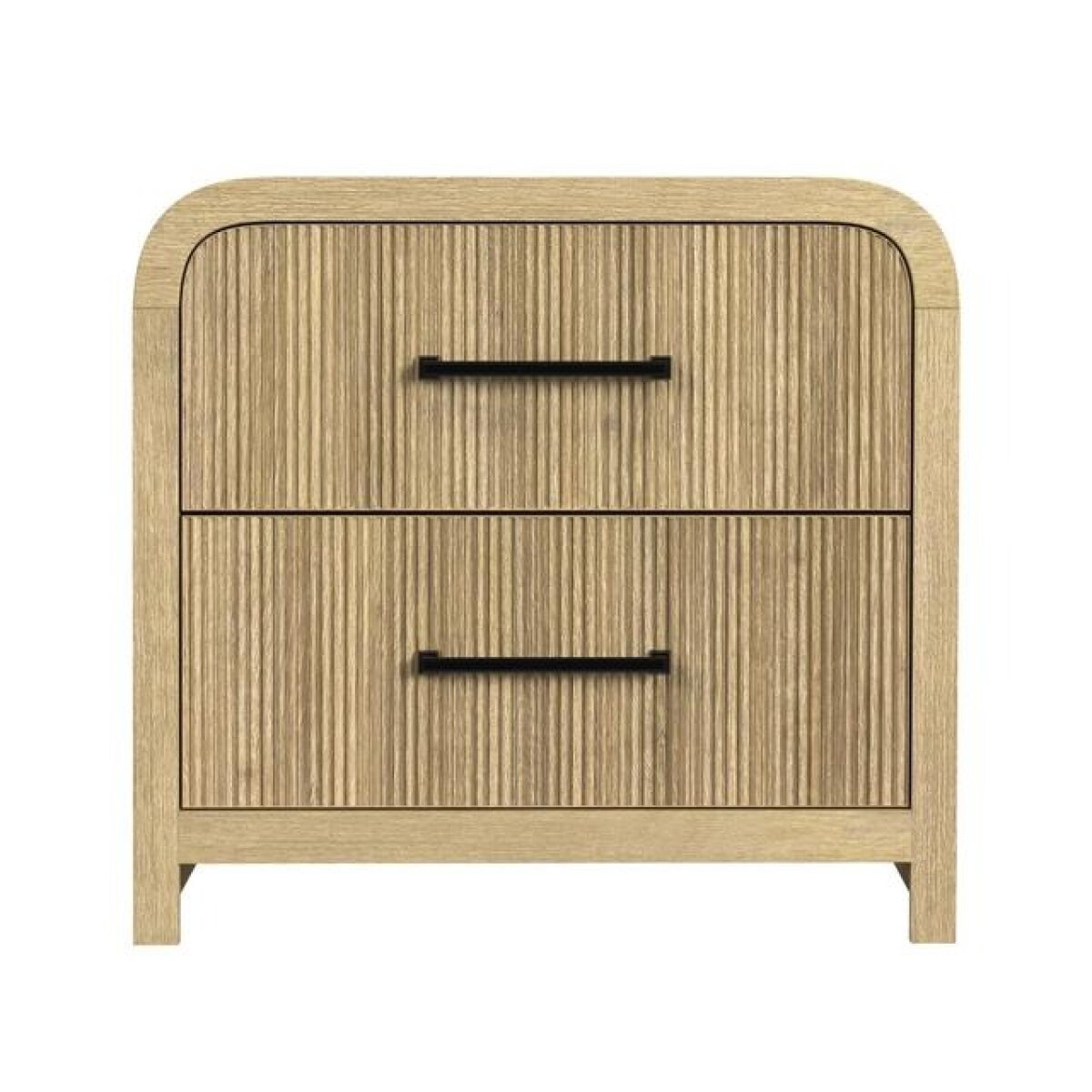 Ridgedale 2-Drawer Coastal Rounded Top Nightstand – Montgomery’s ...