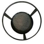 Hammered Iron Round Nesting Tables - Image 2