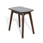 Modern Curve Chairside Table