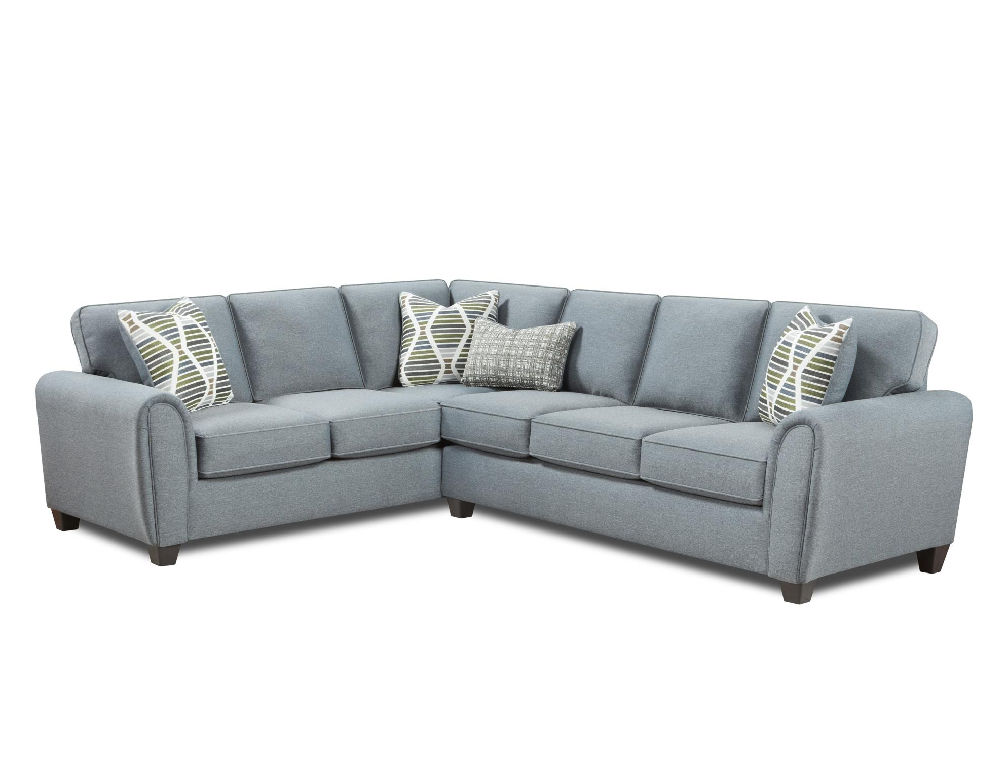 49KP Macerana Marine Sectional Macarena Marine Modern Casual 2-Piece Sectional Sofa - Image 1