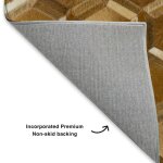 Bozeman Brown Luxury Washable Rug - 30"x 46" - Image 3