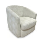 Dorset Contemporary Swivel Accent Chair - Beige