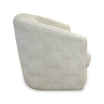 Dorset Contemporary Swivel Accent Chair - Beige - Image 3