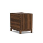 Gerard Modern 26" 2-Drawer Nightstand - Image 4
