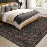 Jericho Midnight Prismatic Color Rug - 5' x 8' - Image 2