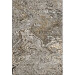 Ravenna Taupe RN8 Luxury Washable Rug - 8' x 10'