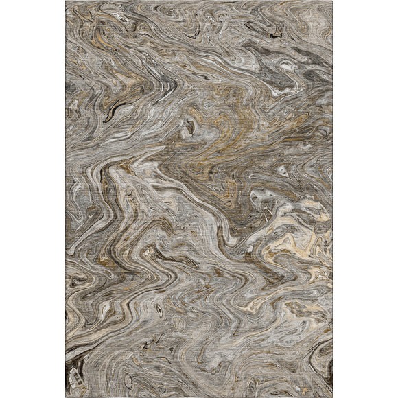 Ravenna Taupe RN8 Luxury Washable Rug - 5' x 8'