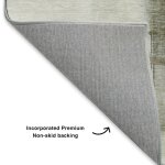 Ravenna Gray Luxury Washable Rug - 5' x 8" - Image 3