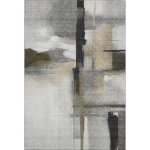 Ravenna Gray Luxury Washable Rug - 5' x 8"