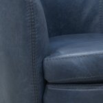 Barceno Swivel Accent Chair | Navy - Image 7