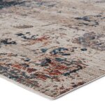 Tunderra Teal Area Rug - 5'3" x 7'6" - Image 2