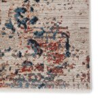 Tunderra Teal Area Rug - 5'3" x 7'6" - Image 3