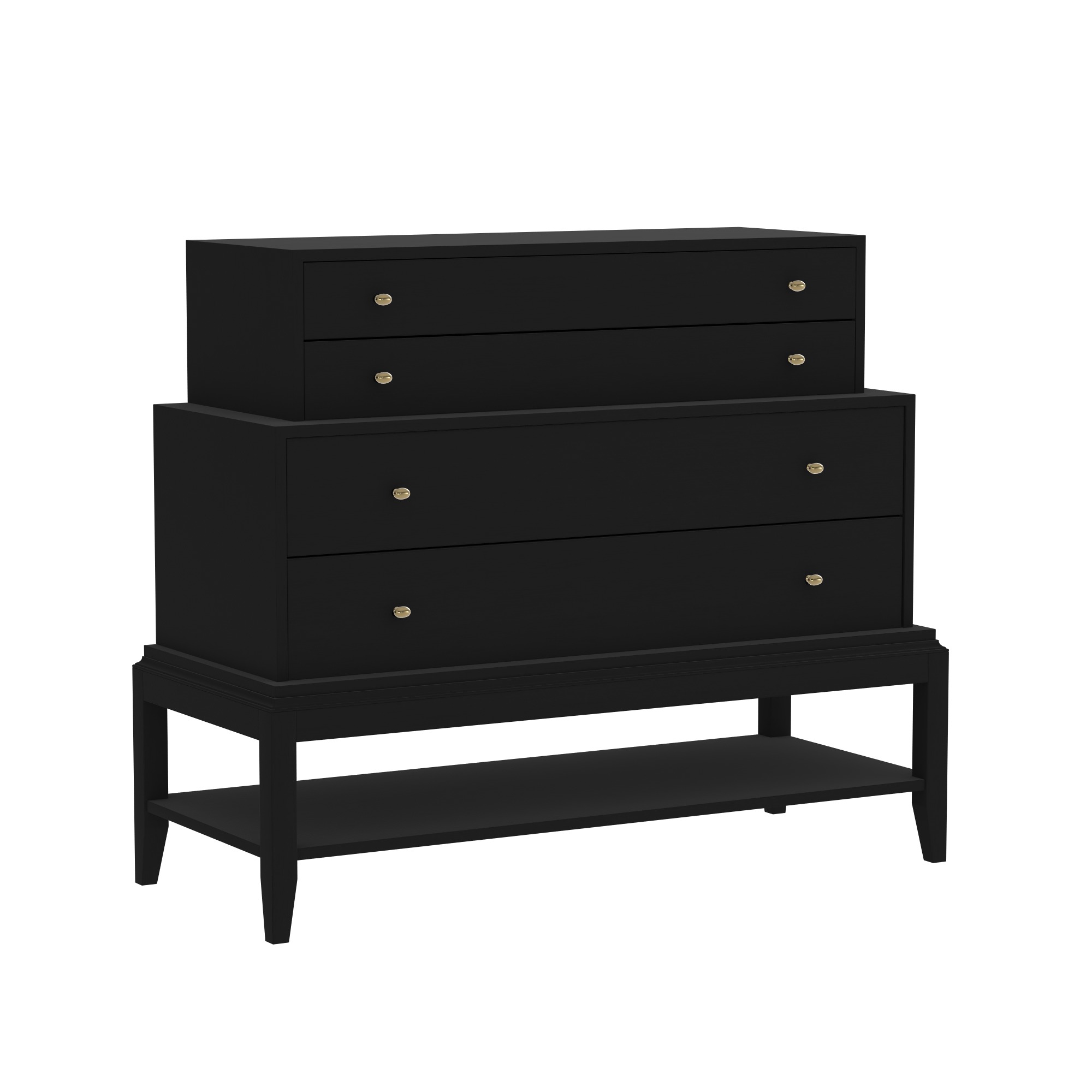 Talmadge Tiered 4-Drawer Dining Chest
