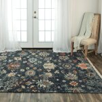 Envision Botanical Hand-Knotted Area Rug - 6' x 9' - Image 6