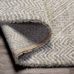 Gavic Light Grey Woven Area Rug - 5'3" x 7'3" - Image 5