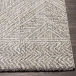 Gavic Light Grey Woven Area Rug - 5'3" x 7'3" - Image 3