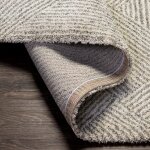 Gavic Geometric Beige Area Rug - 5'3" x 7'3" - Image 5